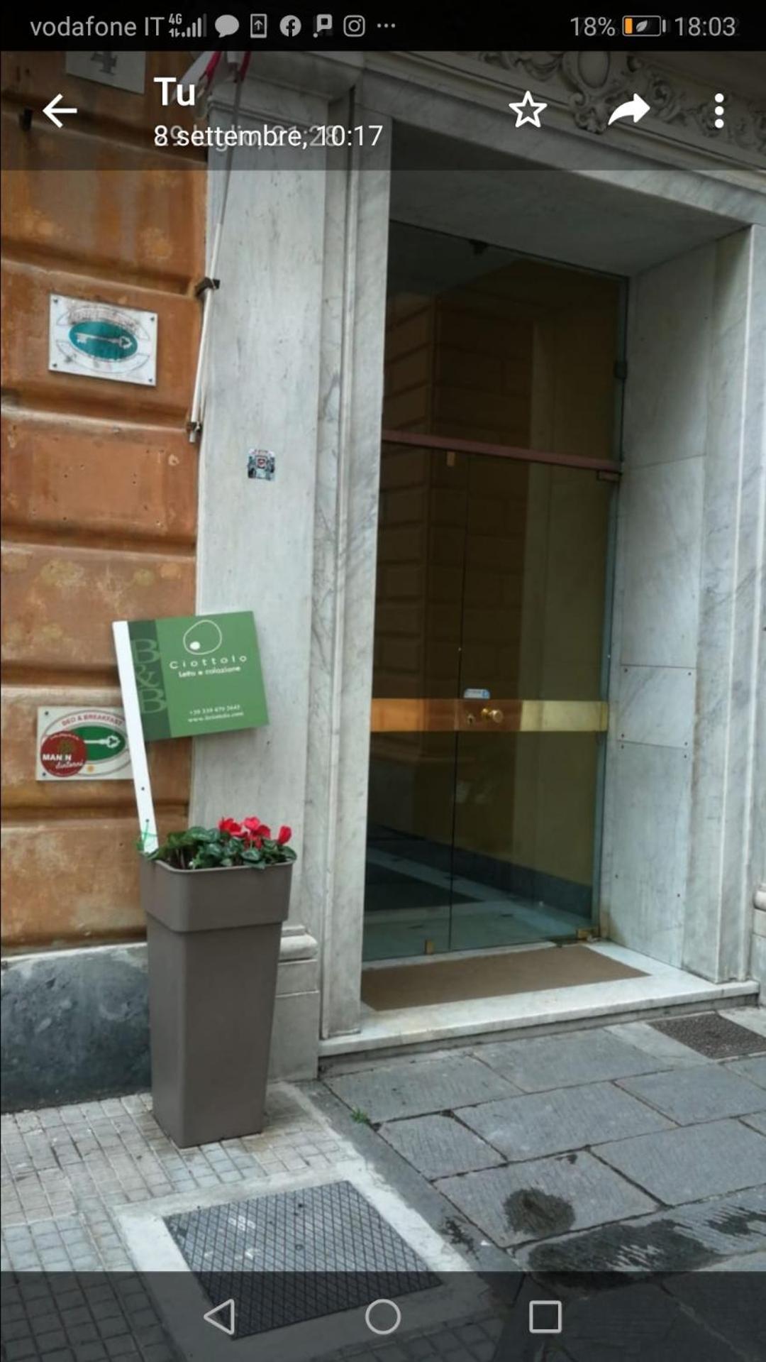 Il Ciottolo Bed and Breakfast Γένοβα Εξωτερικό φωτογραφία